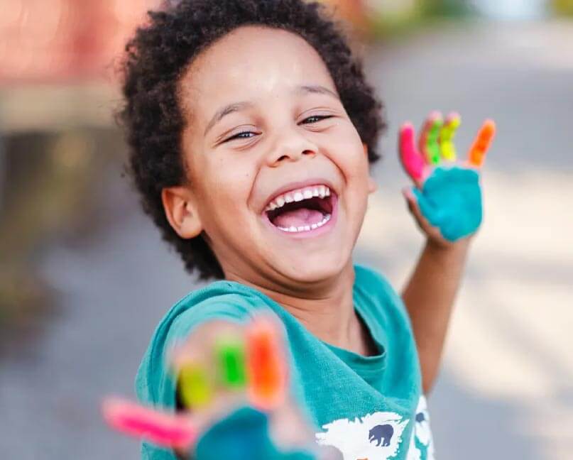 Child during an autism evaluation session at 180 Community Wellness Centers in North Las Vegas